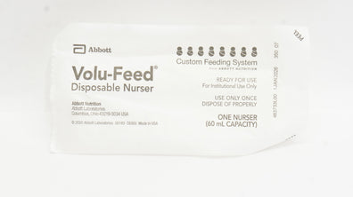 Abbott Volu-Feed Disposable Nurser 60ml Capacity